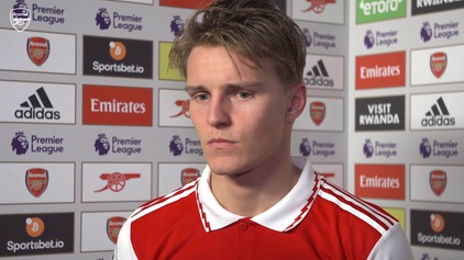Odegaard on "frustrating" result