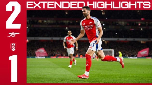 Highlights: Arsenal 2-1 Fulham