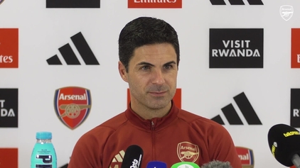 Mikel Arteta's pre-Man City press conference