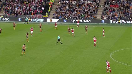 Xhaka's stunning first Arsenal goal