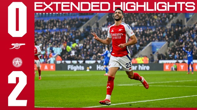 Highlights | Leicester City 0-2 Arsenal