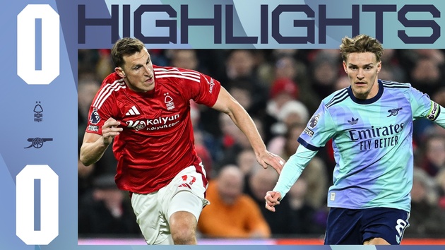 Highlights: Nottingham Forest 0-0 Arsenal | bitesize