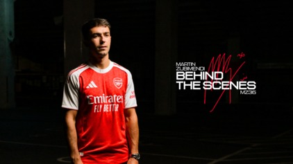 Behind the scenes as Martin Zubimendi signs