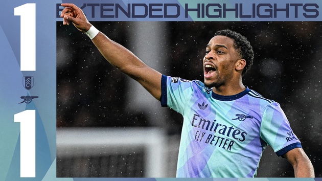 Highlights | Fulham 1-1 Arsenal