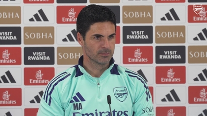 Mikel Arteta's pre-Bournemouth press conference