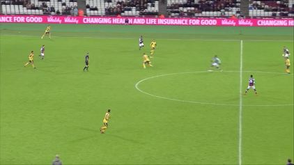 Alexis bags a hat-trick v West Ham