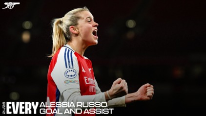 Every Alessia Russo goal and assist in 24/25