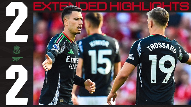 Highlights | Liverpool 2-2 Arsenal