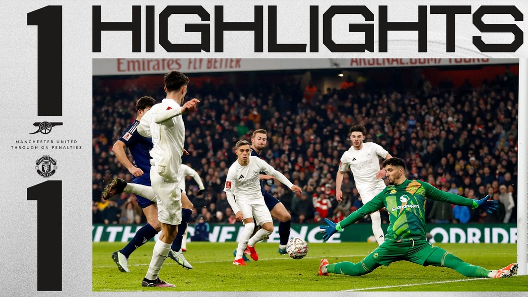 Highlights: Arsenal 1-1 (3-5p) Manchester United