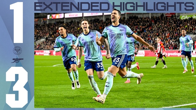 Highlights | Brentford 1-3 Arsenal