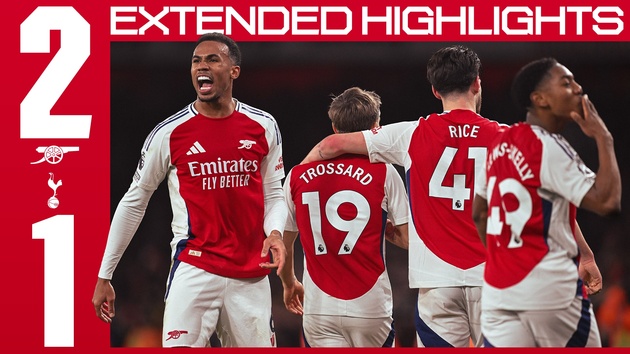 Highlights | Arsenal 2-1 Tottenham Hotspur
