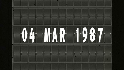 A Day In Time: March 4, 1987