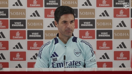 Mikel Arteta's pre-Southampton press conference