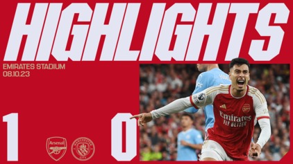 Highlights | Arsenal 1-0 Manchester City