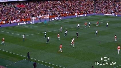 TrueView: Guendouzi's pass for Auba's goal