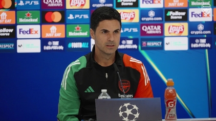 Mikel Arteta's pre-Real Madrid press conference