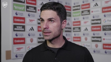 Arteta: 'We can improve. We want to evolve'