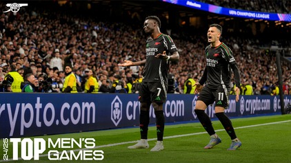 The top 10 men's games of 2024/25