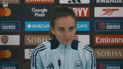 Renée Slegers' pre-Manchester United presser