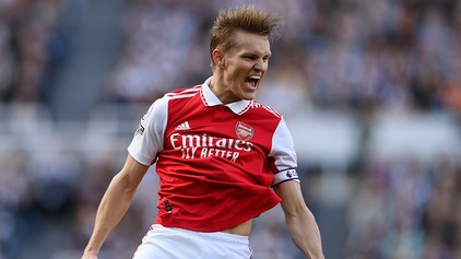 Odegaard on target | Newcastle 0-2 Arsenal | 2022/23