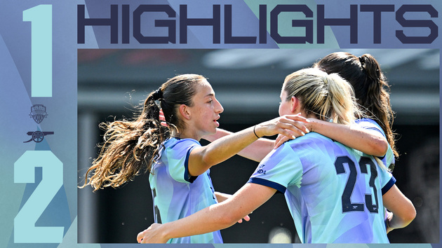 Highlights: Washington Spirit 1-2 Arsenal Women