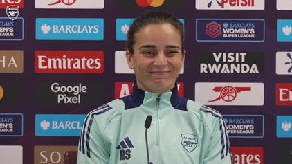 Renee Slegers' pre-Leicester press conference