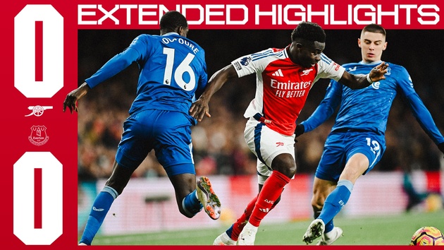 Extended highlights | Arsenal 0-0 Everton