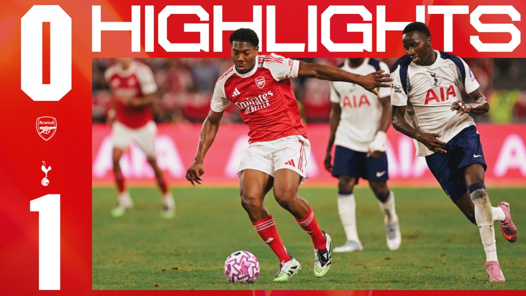 Highlights: Arsenal 0-1 Tottenham Hotspur