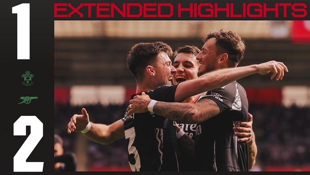 Highlights | Southampton 1-2 Arsenal