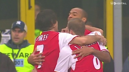 A complete away display | Inter Milan 1-5 Arsenal | 25 November 2003