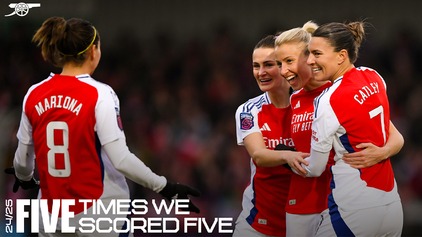 Five times we scored five times!