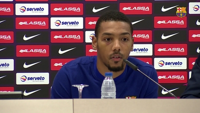 Sanders And Pressey S Presentation As New Fc Barcelona Lassa S Players