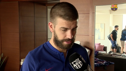 Gerard Piqué: 'It is fantastic news that the best player in the world is  staying'