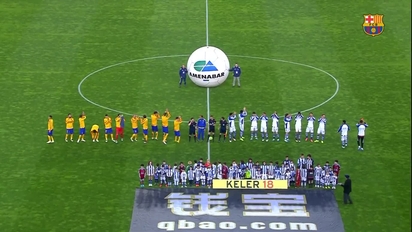 Real Sociedad 1 Fc Barcelona 0 1 Minute