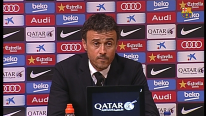 Luis Enrique Sees His Team In Unstoppable Form