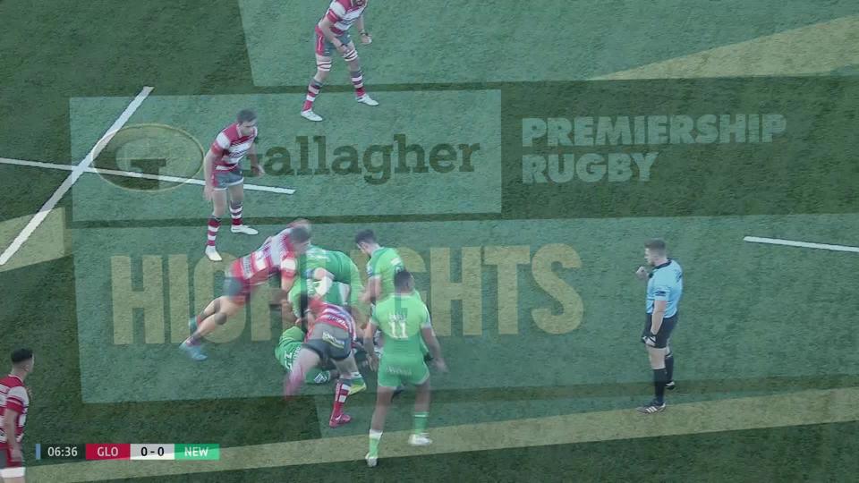 Highlights Gloucester Rugby v Newcastle Falcons Round 10 Premiership Rugby
