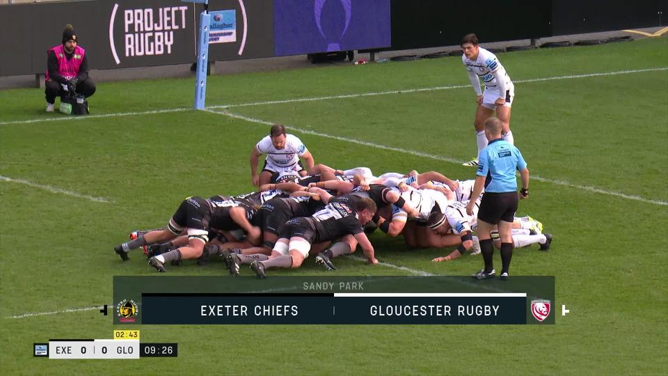 Premiership Rugby Highlights Exeter Chiefs v Gloucester Rugby Round 6