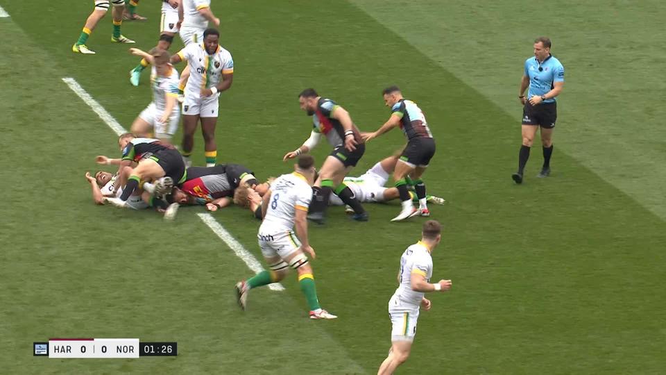 Highlights Harlequins v Northampton Saints Round 16 Premiership Rugby