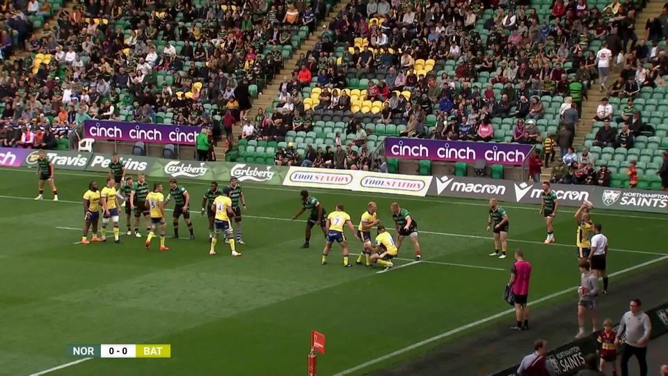 Highlights Northampton Saints v Bath Rugby Premiership Rugby Cup Round 4 Premiership Rugby