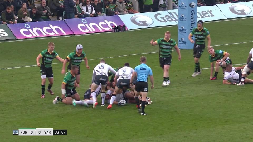 Prem Rugby Highlights Northampton Saints V Saracens Semi Final