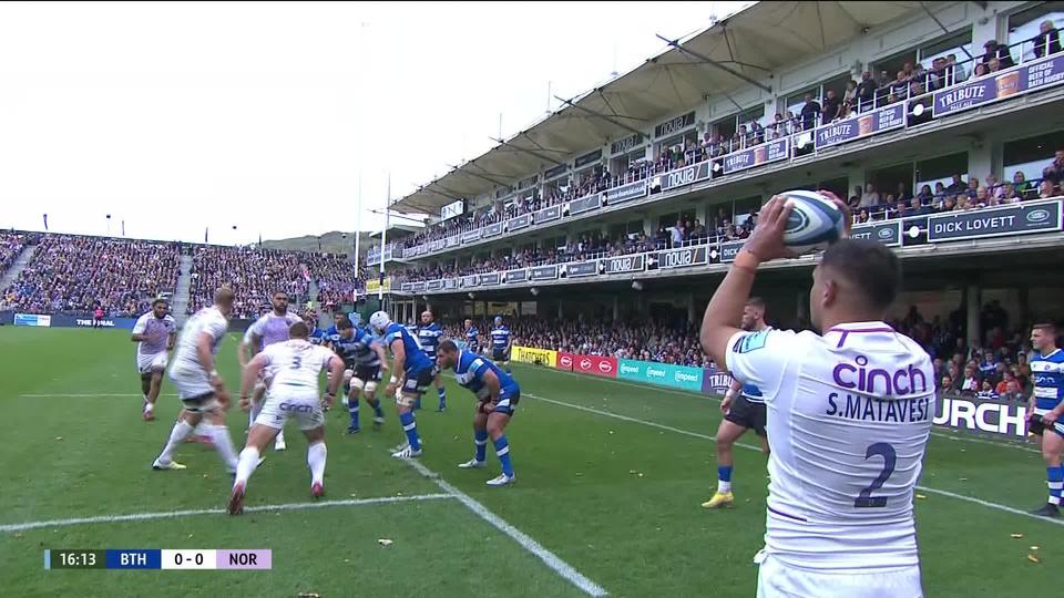 Highlights Bath Rugby v Northampton Saints Round 7 Premiership Rugby