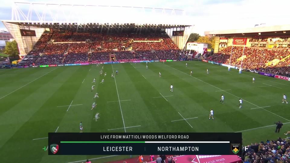 Premiership Rugby Highlights Leicester Tigers v Northampton Saints