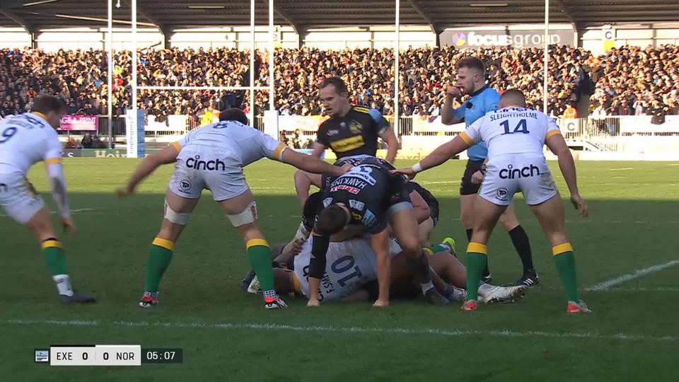 Premiership Rugby Highlights Exeter Chiefs v Northampton Saints