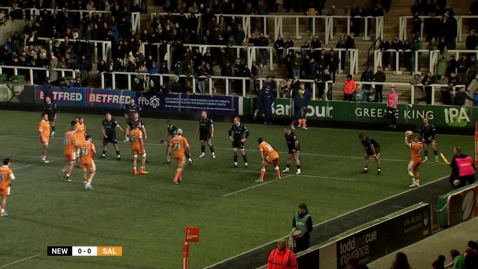 Highlights  - Newcastle Falcons v Sale Sharks - Premiership Cup Round 3