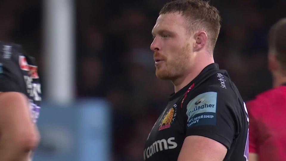 PREM Rugby | Sam Simmonds lines up Duncan Taylor with thunderous tackle