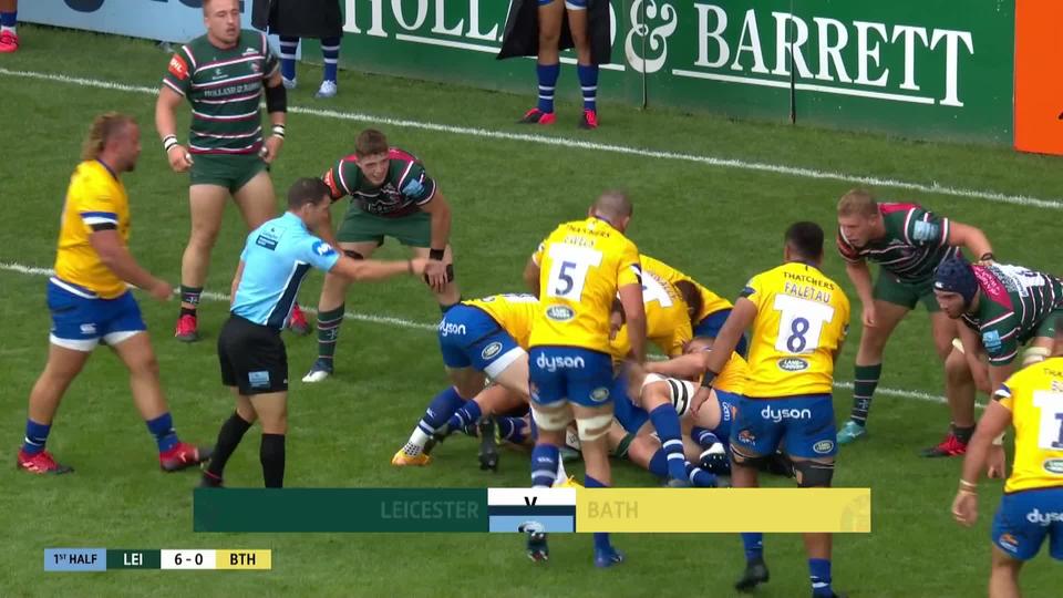 R15 Highlights Leicester Tigers V Bath Rugby Rugby Addict