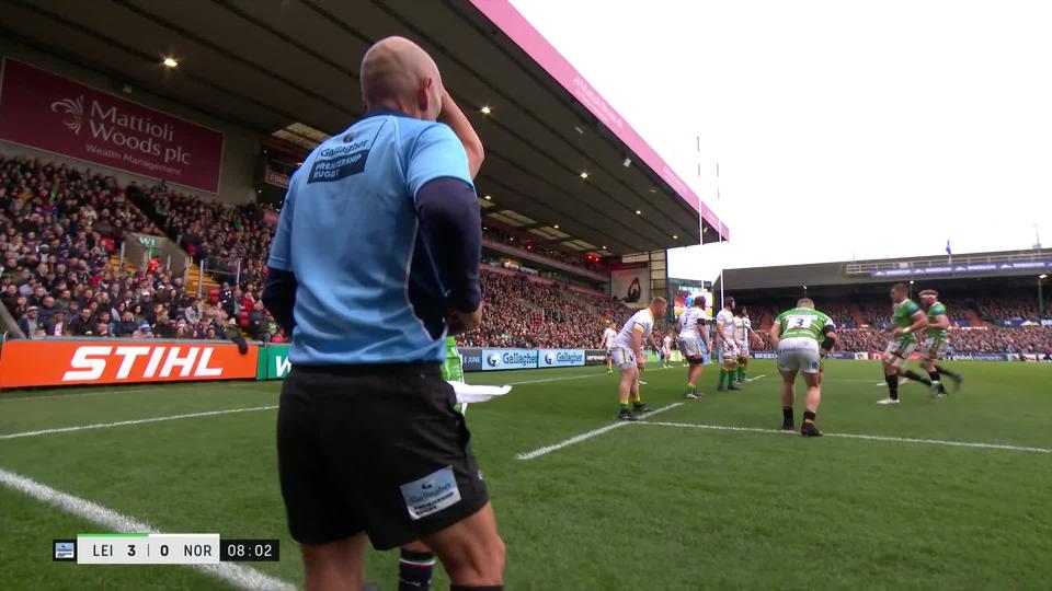 Highlights Leicester Tigers v Northampton Saints Round 6