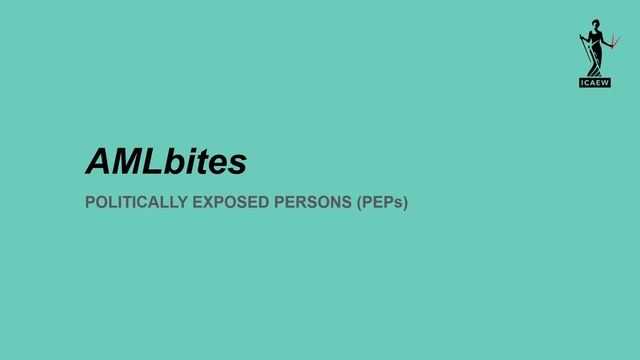 AMLbites: Politically exposed persons