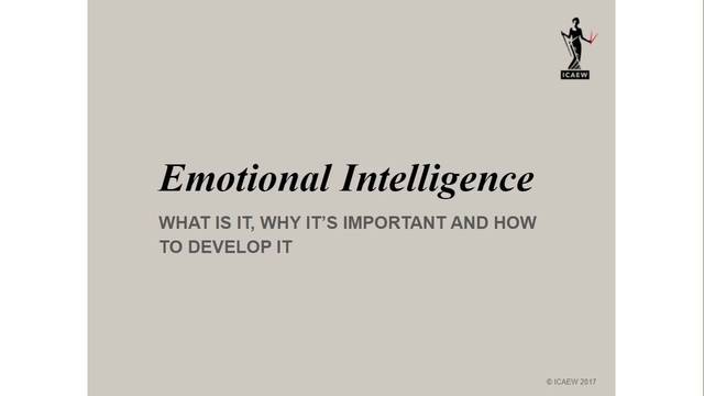 Emotional Intelligence - part one