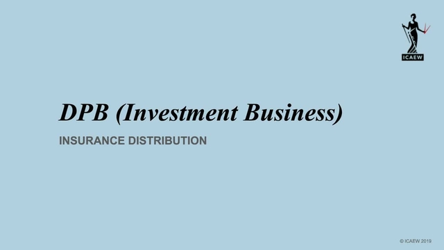 Insurance distribution